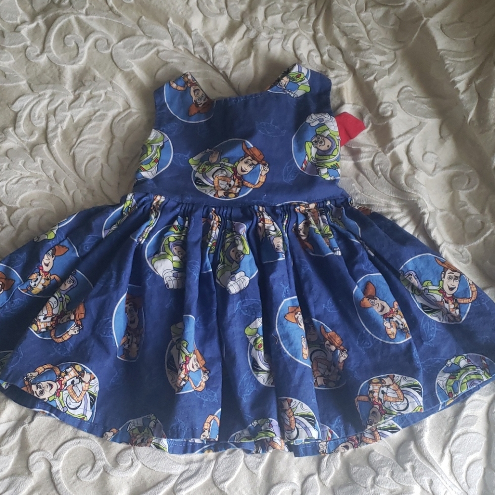 Custom made toy story dress